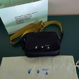 off white logo crossbody bag